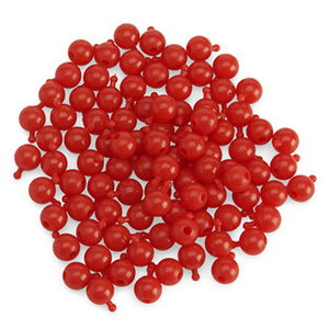 Poppit Beads Red